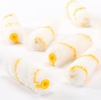 Vista 5 de Bates - Rodillos de pintura, rodillo de pintura de 4 pulgadas con 20 cubiertas, rodillo de pintura pequeño, mini rodillo de pintura, rodillo