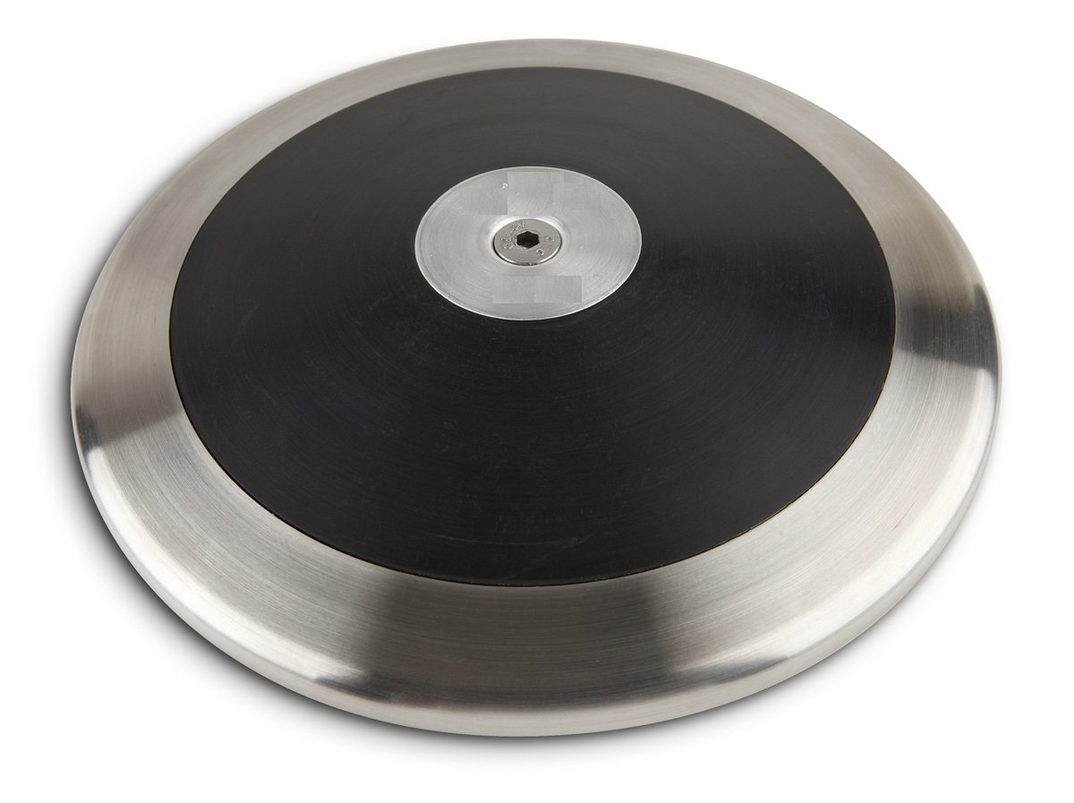 1.6 kilo 82% rim weight discus. High school Elite 1.6 kilo IAAF certified discus. Best of the best. Buy quality. Get quality results.