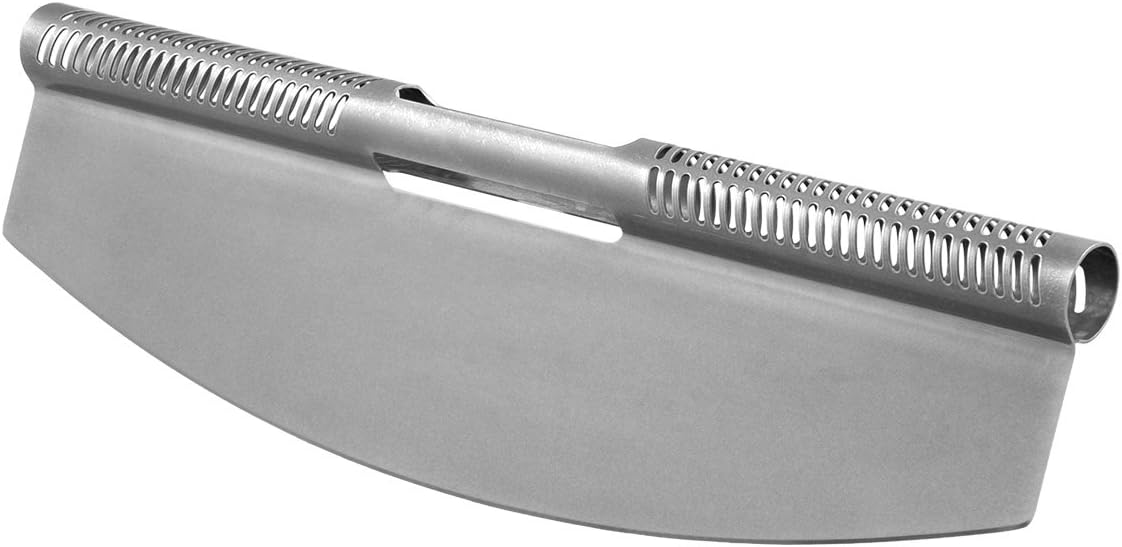 LloydPans Kitchenware 14 inch Pizza Cutter Rocker Knife