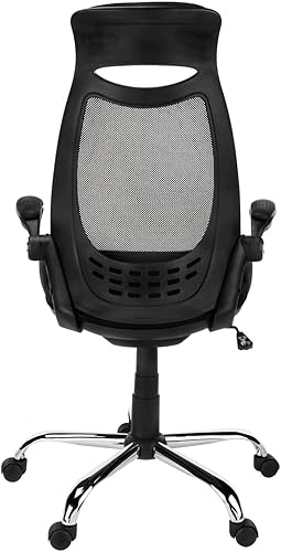 Miniatura 7 de Monarch Specialties 7268, altura ajustable, giratoria, ergonómica, reposabrazos, escritorio para computadora, trabajo, metal, negro, contemporáneo,