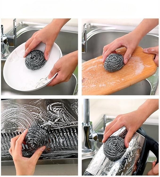 Amazon｜カナダワシ ステンレスたわし 柄付き金たわし 持ち手