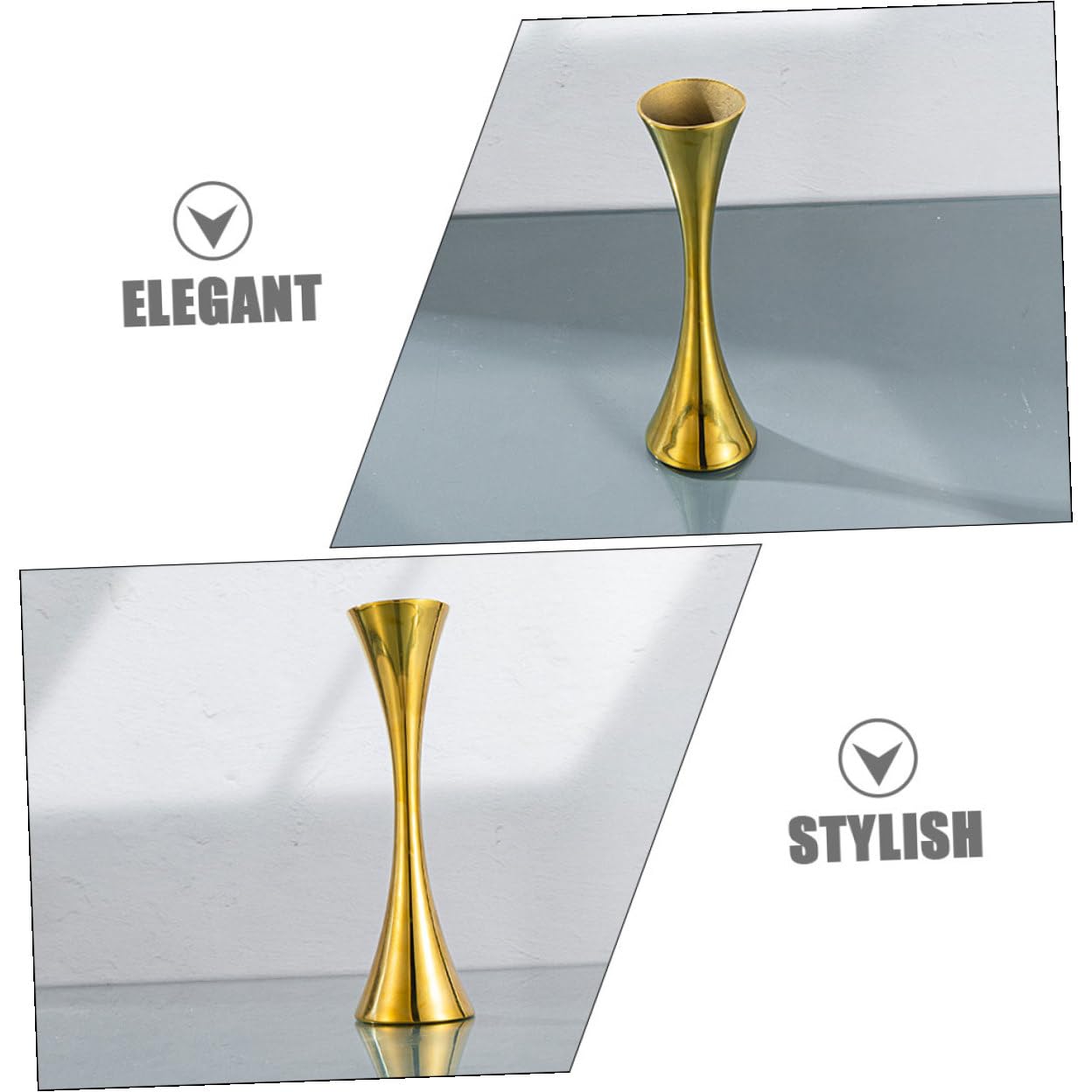 TOYANDONA Centrotavola in Metallo Vaso per Matrimonio Decorazioni per Tavoli Stile Moderno Multiuso per Eventi e Interni