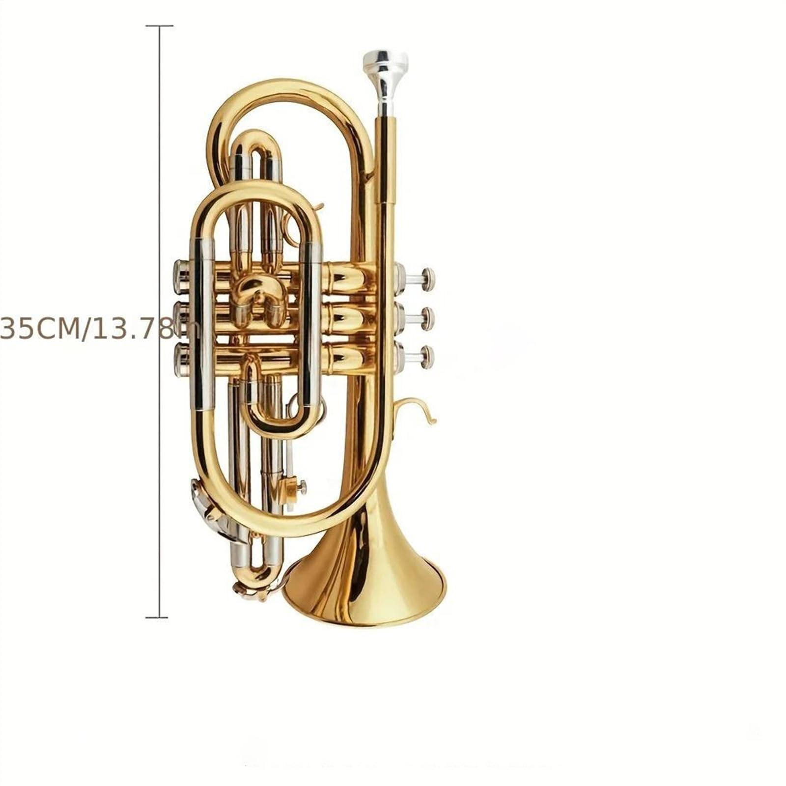 Standard Trompeten Trompete Messing Lackiert Kornett B-Dur Professionelle Trompete Anfänger Horn Instrument