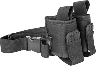 Valken Paintball Gotcha 2 Pod Pouch with Belt - 50 Cal - Black