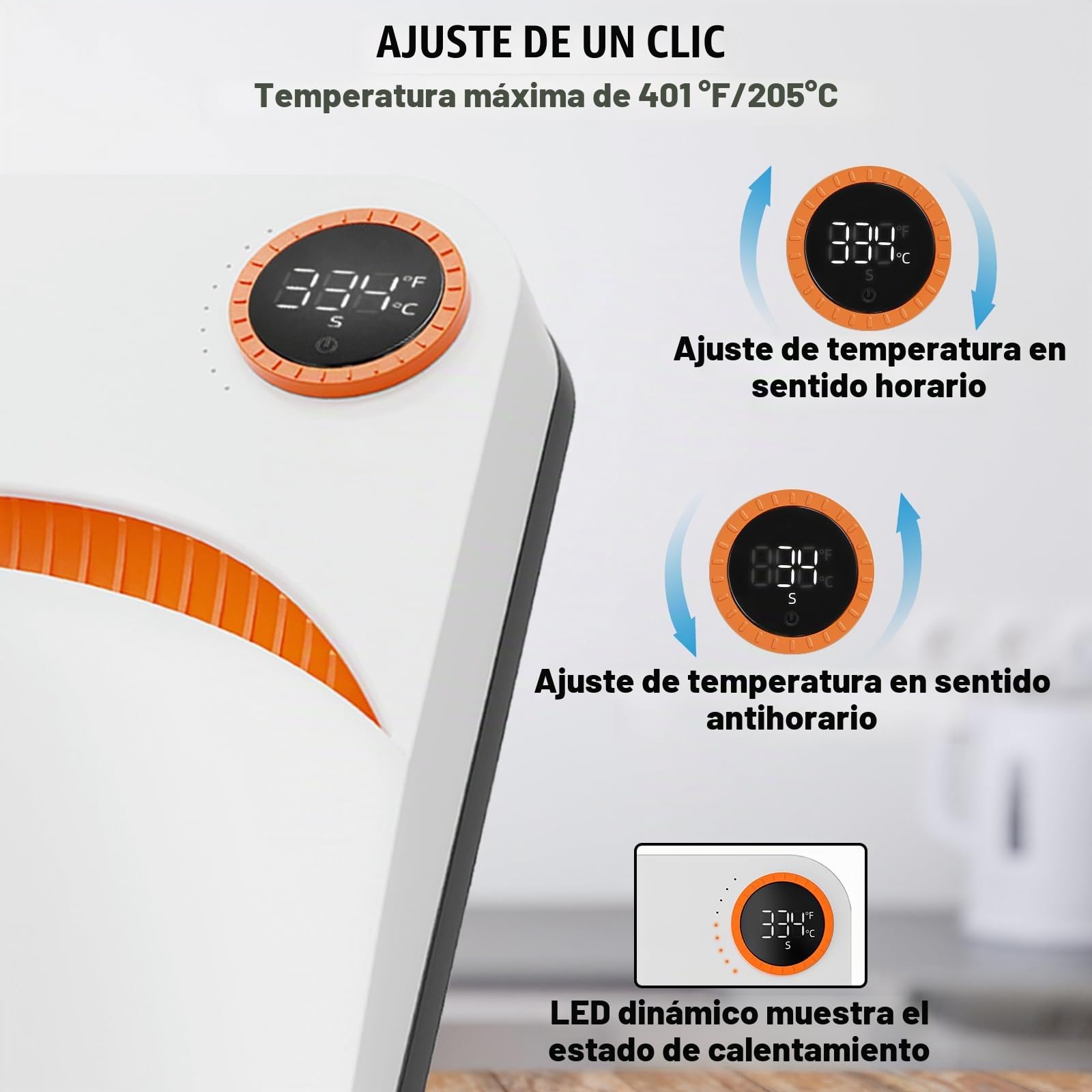 VEVOR Prensa de Calor, 15 x 18 cm, Máquina de Prensado en Caliente por Transferencia por Sublimación Multifuncional Prensa Fácil de Planchar para Camisetas, Bolsos, Almohadas