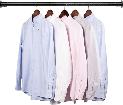 Closet Rod,17 to 82 Inch Adjustable Closet Rods for Hanging