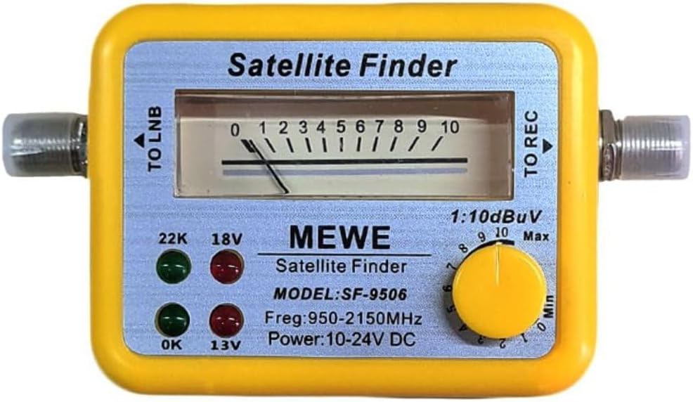SP Electron Satellite Signal Finder Db Meter Full Hd for Dish T.V Network Setting