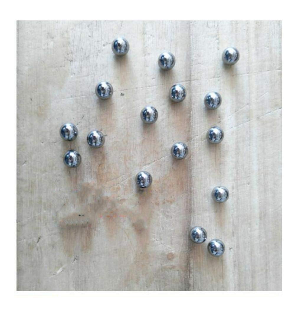 Bolas de rodamiento, bola acero pequeña precisión, estándar, 3 mm a 8, un kilogramo, 1 kg(6mm)