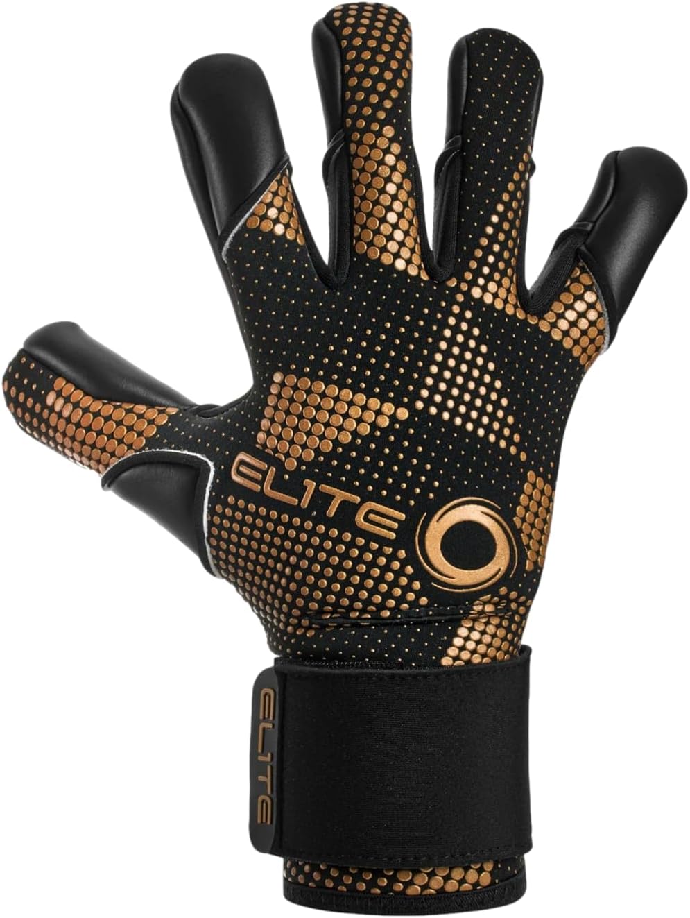 Elite Sports Nobre Goalkeeper Gloves - Exceptional Grip, Moisture-Absorbing, Speed Cut Negative Palm, 3D-Embossed Backhand, Multiple Colors, Size 7-11