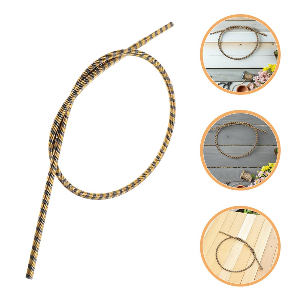 FENICAL 2pcs Arbre Flexible de Remplacement pour Tondeuse à Gazon en Fer 89cm Léger et Silencieux pour Taillage Zones de Jardin Difficiles D'accès