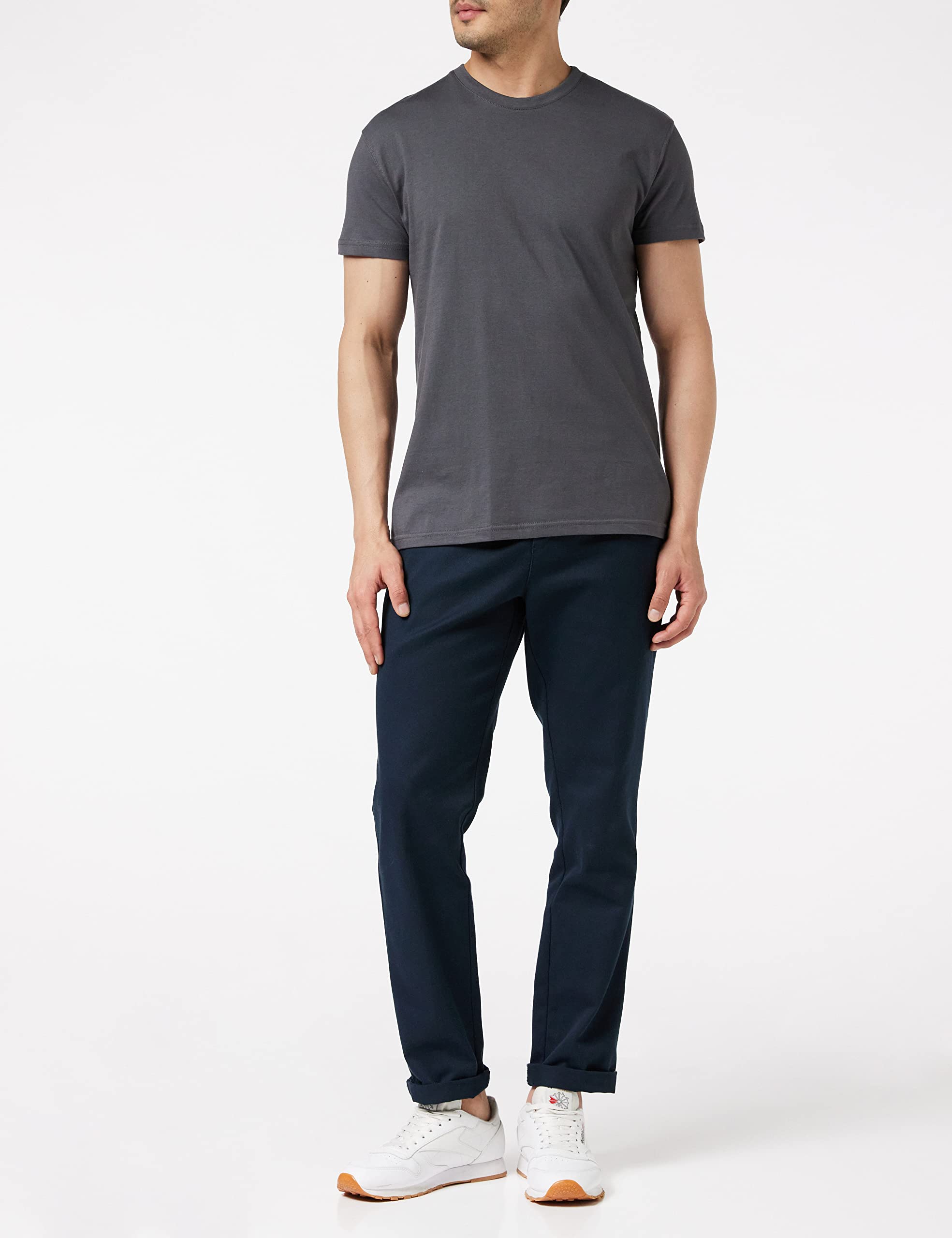 Lower East LE105, Maglietta con Scollo Rotondo Uomo