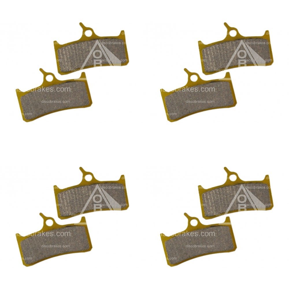 DiscoBrakes - Pastillas de Freno de Disco para Bicicleta (4 Pares (8 Unidades)