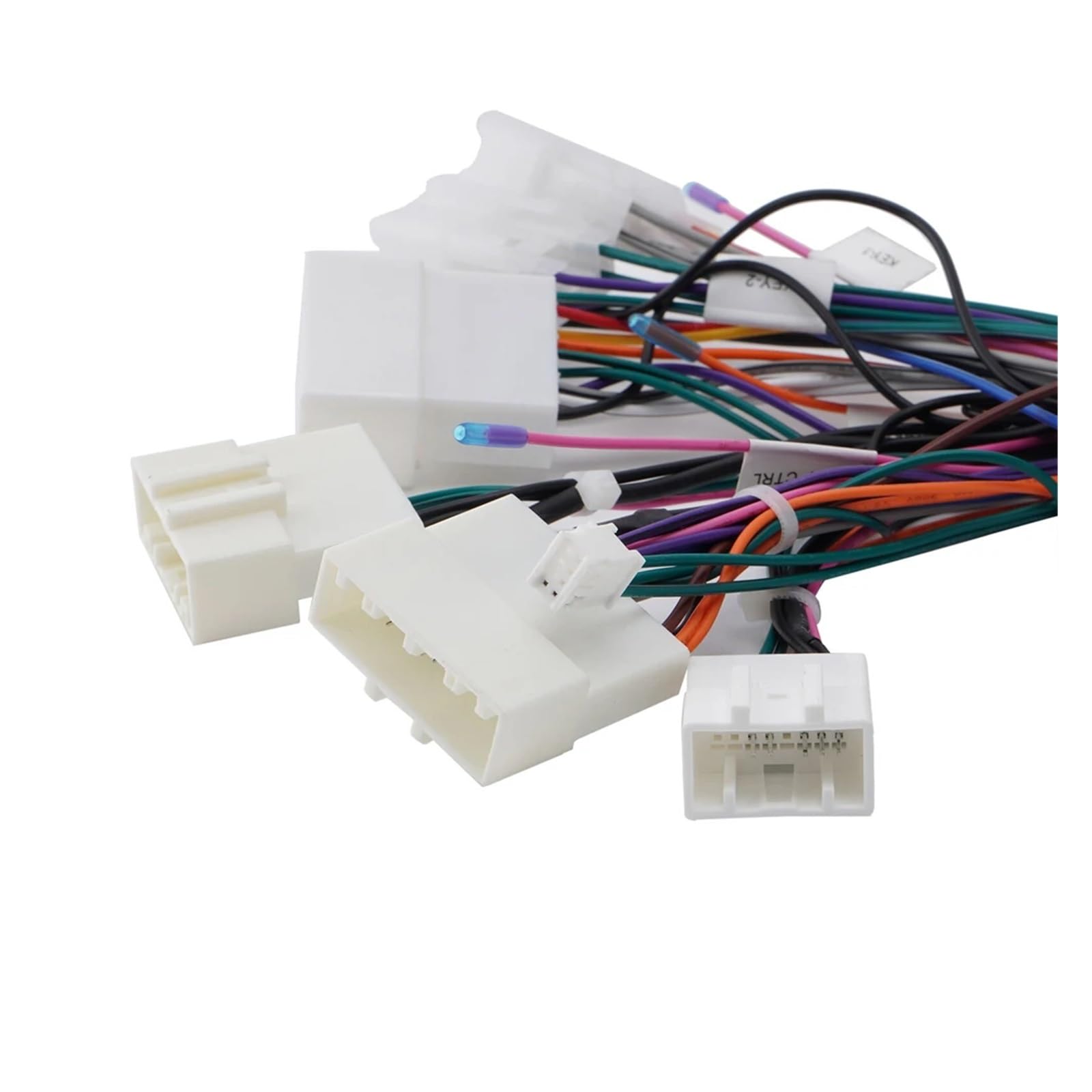 Adaptador de arnés de cableado para caja CANbus, cable de alimentación de audio estéreo para automóvil, cable de radio, adaptador de cable compatible con Toyota RAV4 2013-2015