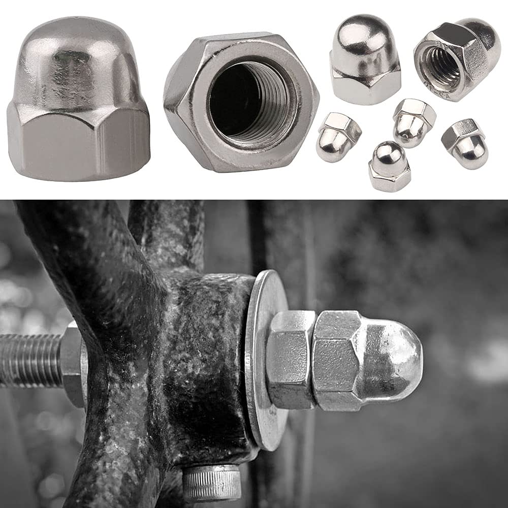 Dadi Ciechi In Acciaio Inox - 50 Pezzi, M3, M4, M5, M6, M8, Testa Bombata, Per Fai Da Te E Professionisti - Foto 12