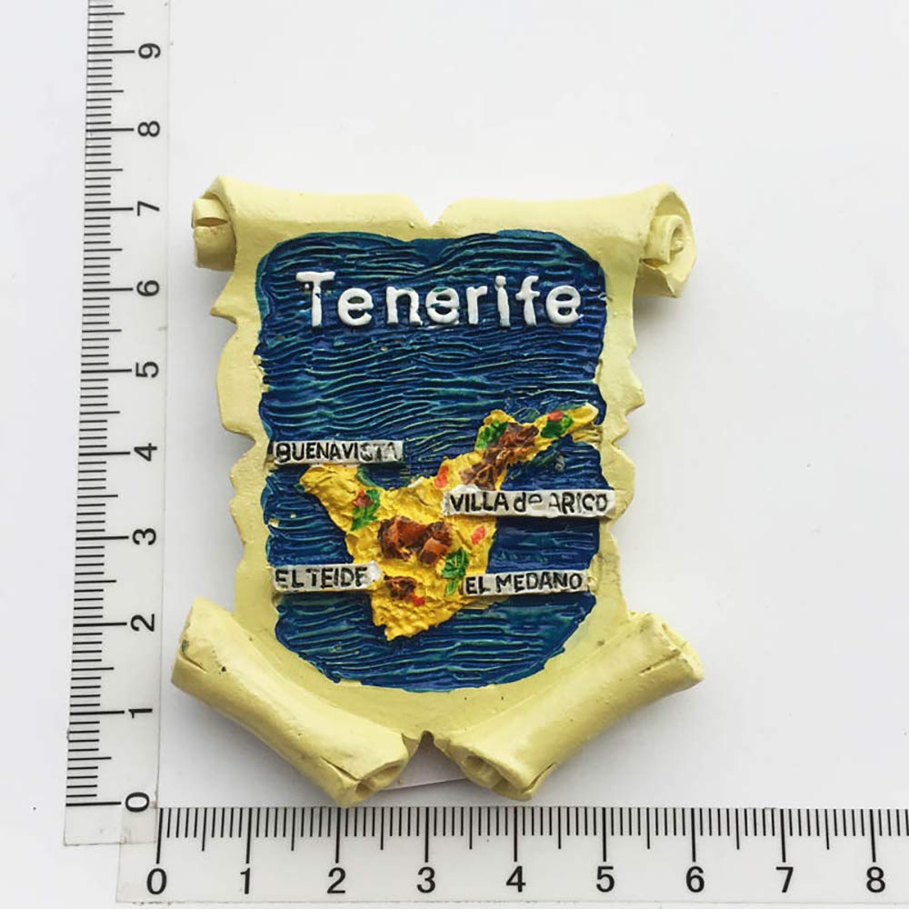 Gran Canaria - Calamita per frigorifero in Spagna, souvenir da viaggio 3D per frigorifero
