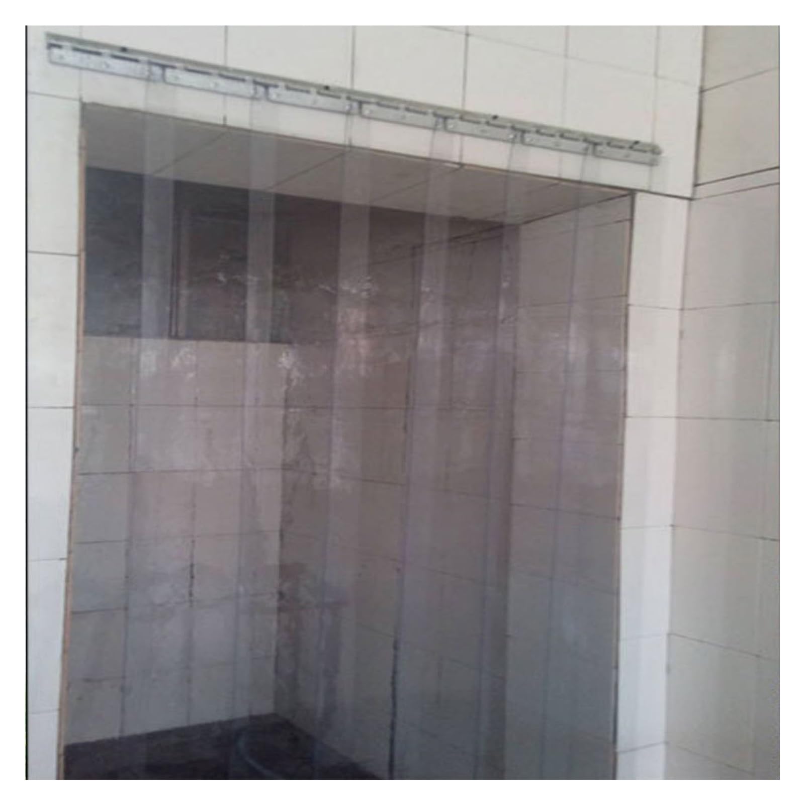 Tende Verticali PVC Tende in PVC Trasparente Tenda A Lamelle Industriale Altezza PVC Tenda A Lamelle Tende Verticali PVC Trasparente(29.53x86.61in/0.75x2.2m)
