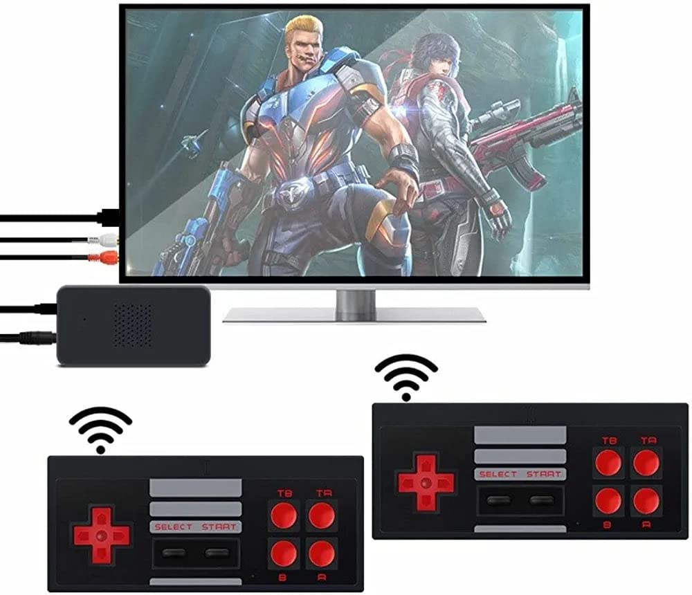Sadhwanis ™ Plug and Play Wireless HD 1080p TV Video Game for Kids 620 Mini Game Box (8 Bit Retro Games) for up to 2 Players (B0BM9WXHHN) Amazon Price History, Amazon Price Tracker