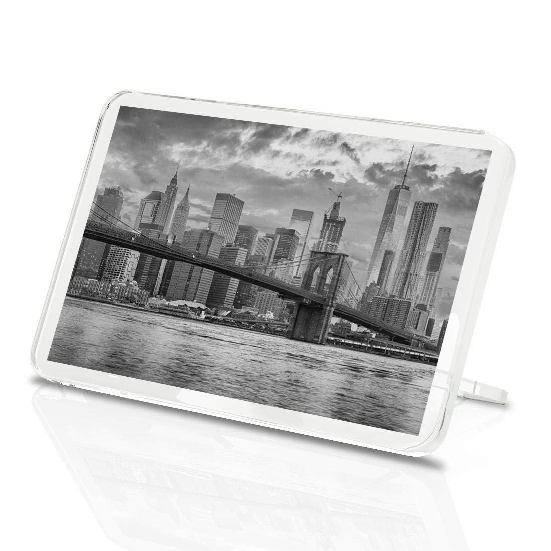 Destination Vinyl Ltd Multicolor 1 X Fridge Magnet - New York Sunset Brooklyn Bridge #37780