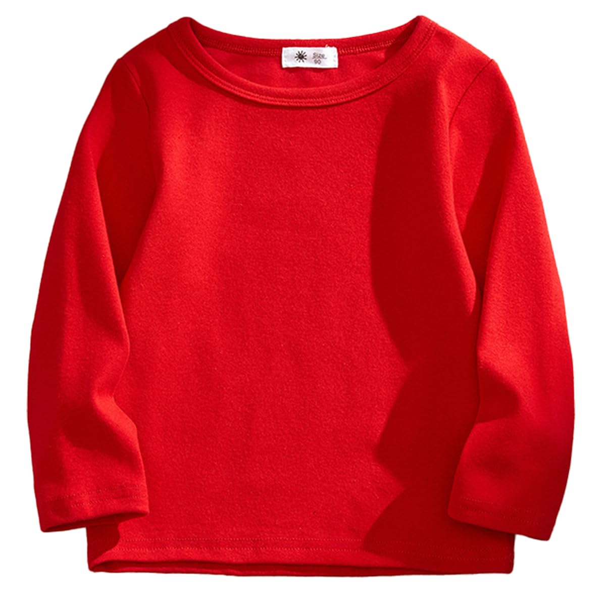 KISBINI Unisex Girls Cotton Long Sleeve T-Shirt Top Tees