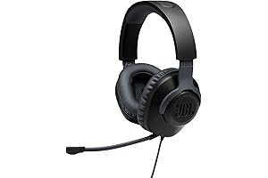 JBL Quantum 100 Gaming Headphones with Microphone