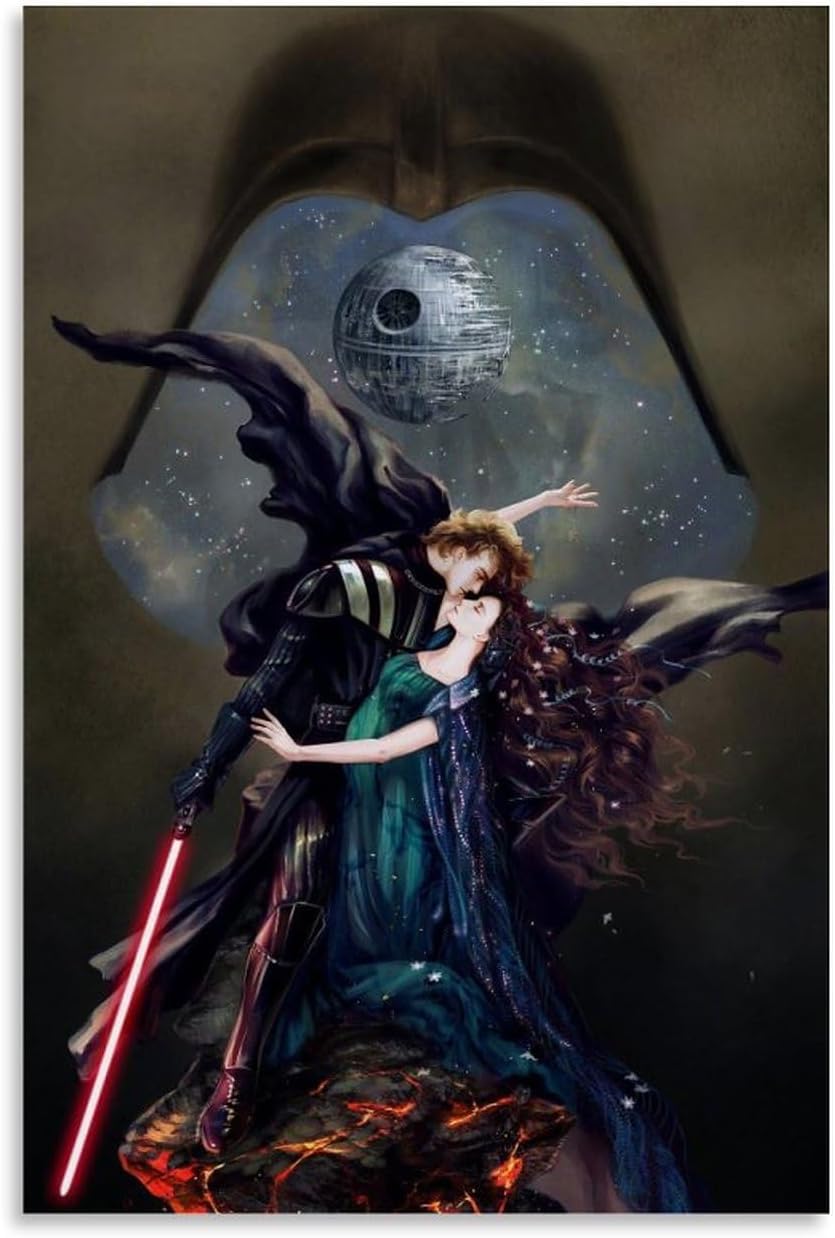 Amazon.com: IIID Darth Vader and Padme Anakin Skywalker Star Movie Wars ...