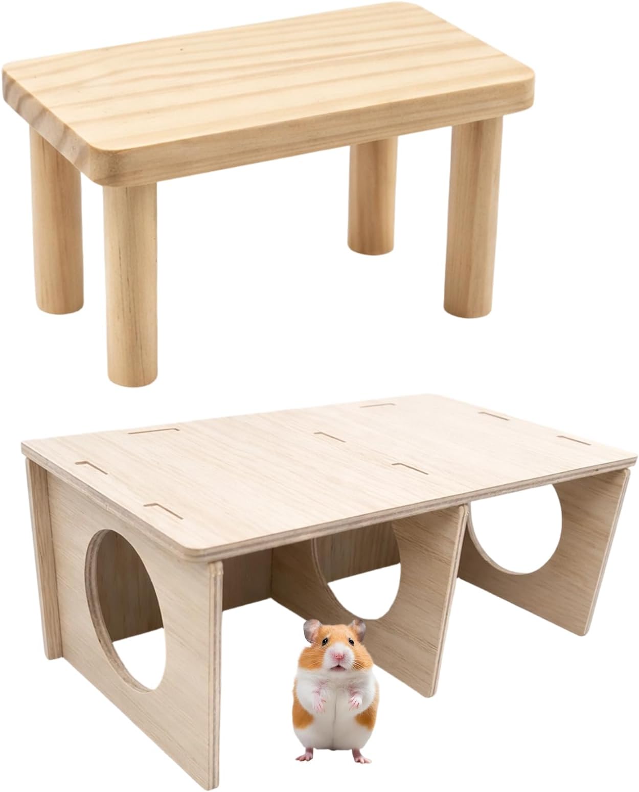 Hamster Platform, Hamster Hide, Hamster Accessories, Hamster Multi Chamber Hideout, Hamster Cage Accessories, Hamster House, Hamster Platforms