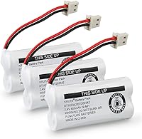 Vista 7 de Baterías para teléfono inalámbrico BT162342, BT262342 compatible con BT183342, BT283342, BT166342, BT266342, VTech CS6114, CS6419, CS6719 at&T