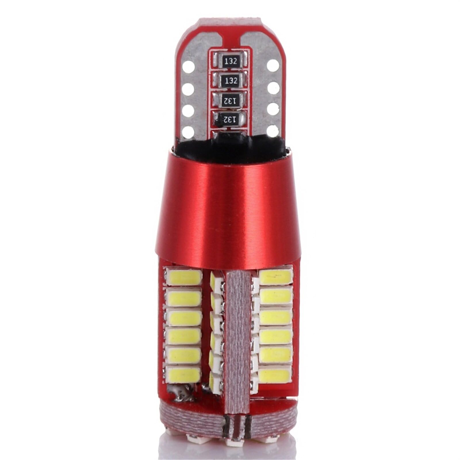 ECCPP 2x Instrument Cluster Dash Panel Lights T10/T15 57SMD Led White W5W 147 152 158 159 161 168 184 192 193 259 280 285 447 464 501 555 558 585 655 656 657 1250 1251 1252 2450 2652 2921 2825 PC