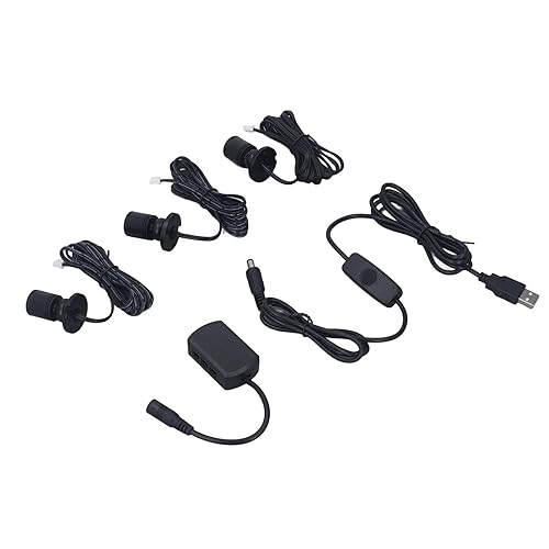 Miniatura 9 de FTVOGUE Mini focos LED alimentados por USB, multifuncionales y para piezas de arte, plantas, imágenes, vitrinas, joyas, cableado de 6.6 pies