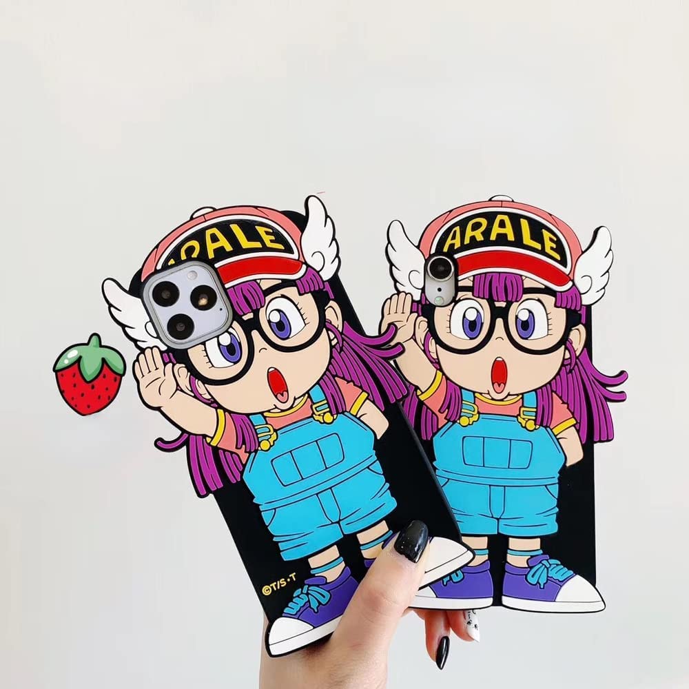 Amazon.co.jp: アラレちゃん 【iphone13 多機種対応 】 スマホケース