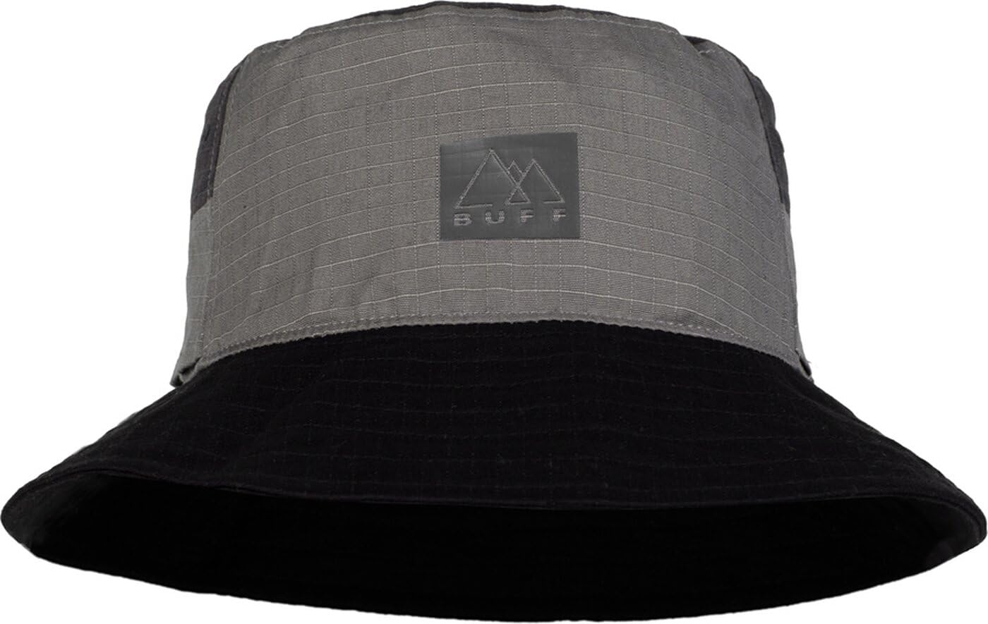 Buff (Sm, ) Adults Sun Upf 50 Lightweight Summer Festival Bucket Hat Grey