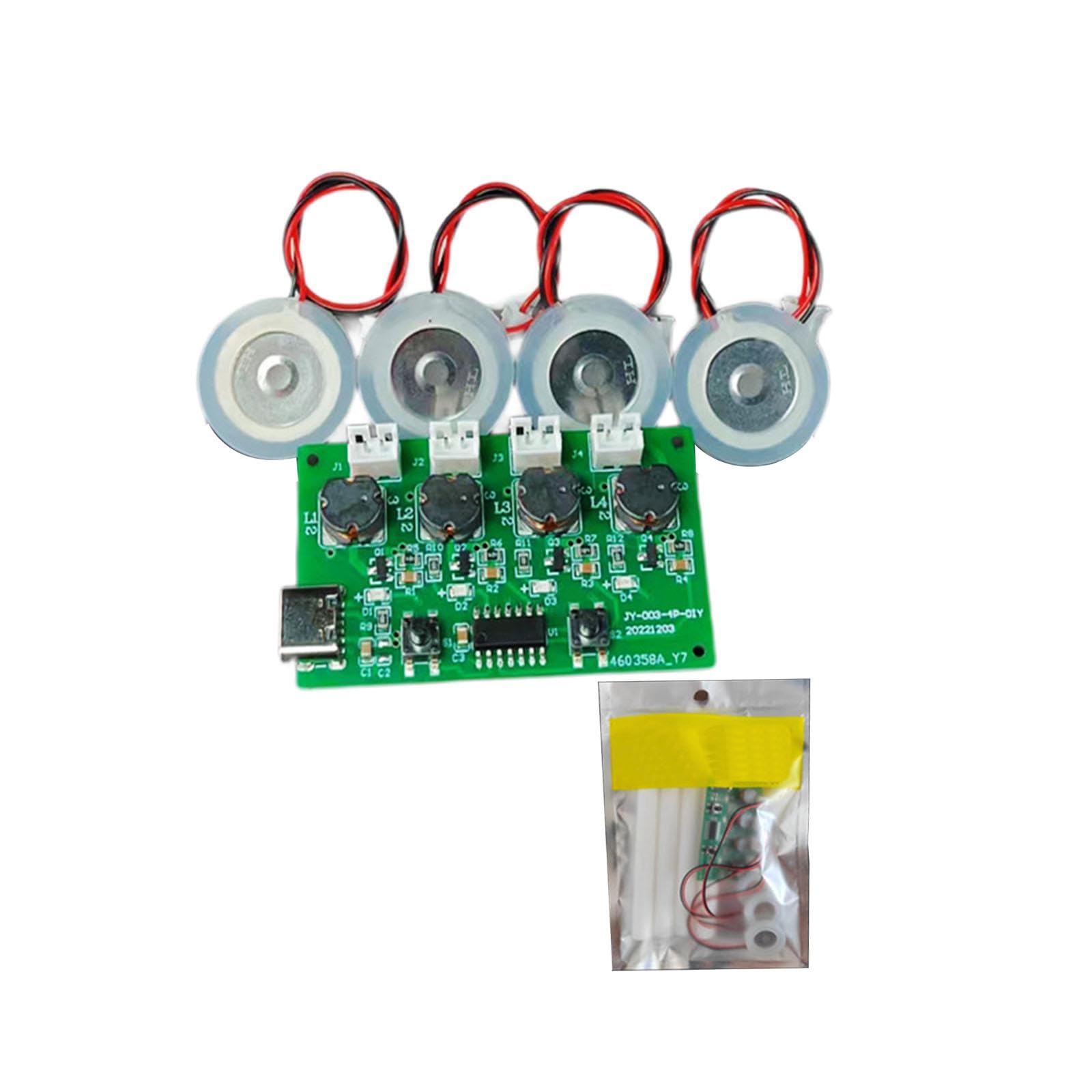 Enakshi® USB Humidifier Module 5V DIY Experimental Equipment 4 Sprayer USB Spray Module Style A|Home & Garden |Home Improvement |Heating, Cooling & Air |Humidifiers