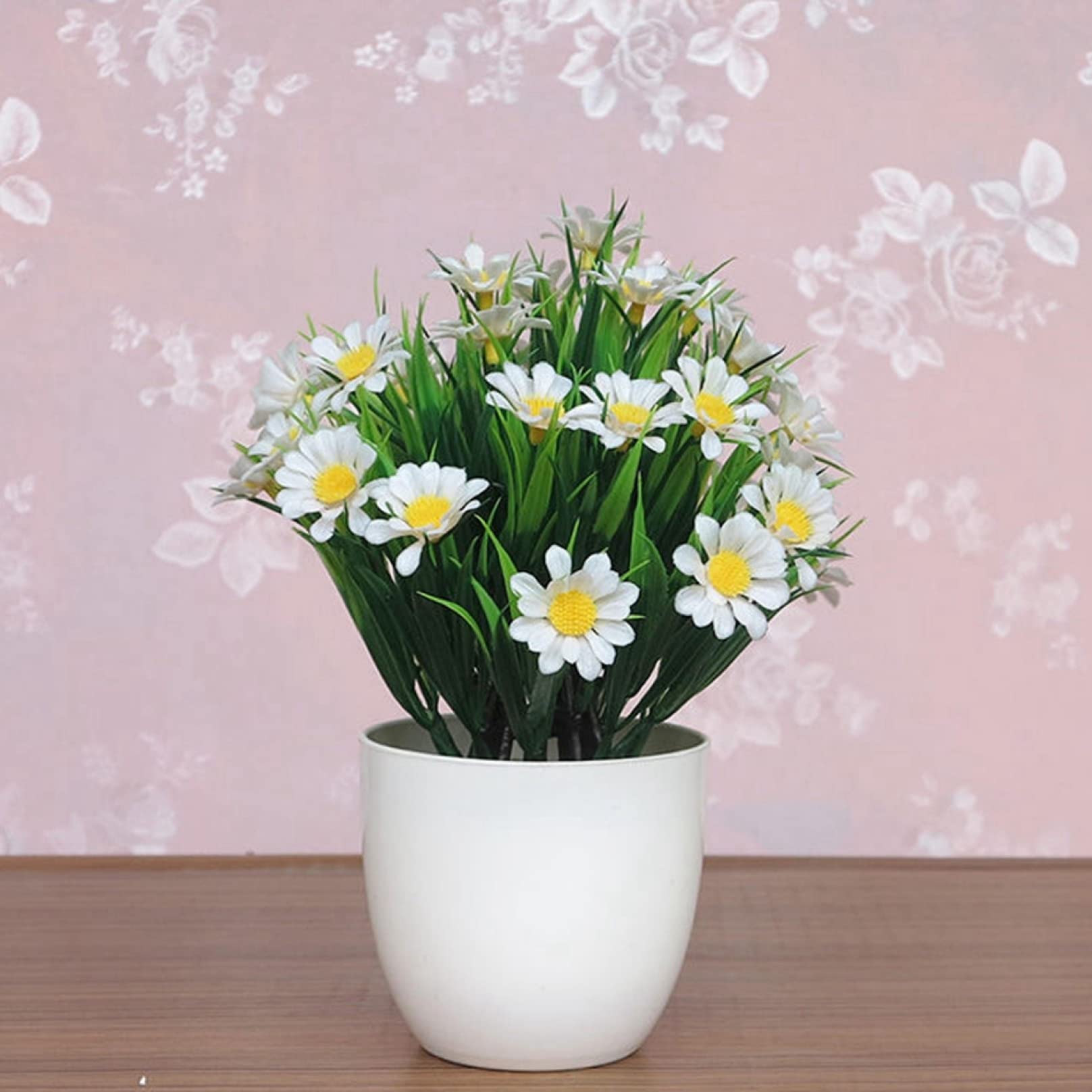 Amazon｜造花 インテリア カスミソウ ボトル菊 露の花 水草 雪蘭 富貴