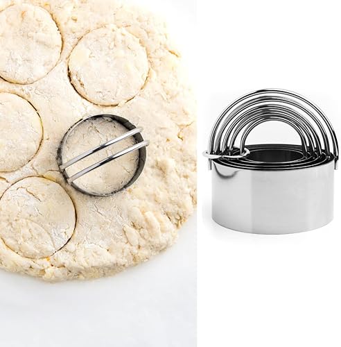 Cookie Cutter Kingdom - Cortadores de galletas - Acero inoxidable - Molde cortador de galletas perfecto para pasteles galletas y sándwiches cortador