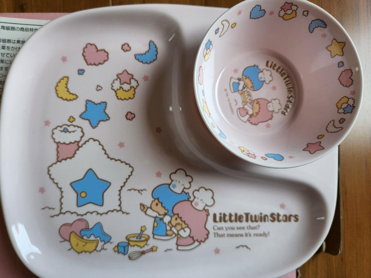 キキララ 食器セット Amazon.co.jp: リトルツインスターズキキララ プレートセット食器子供