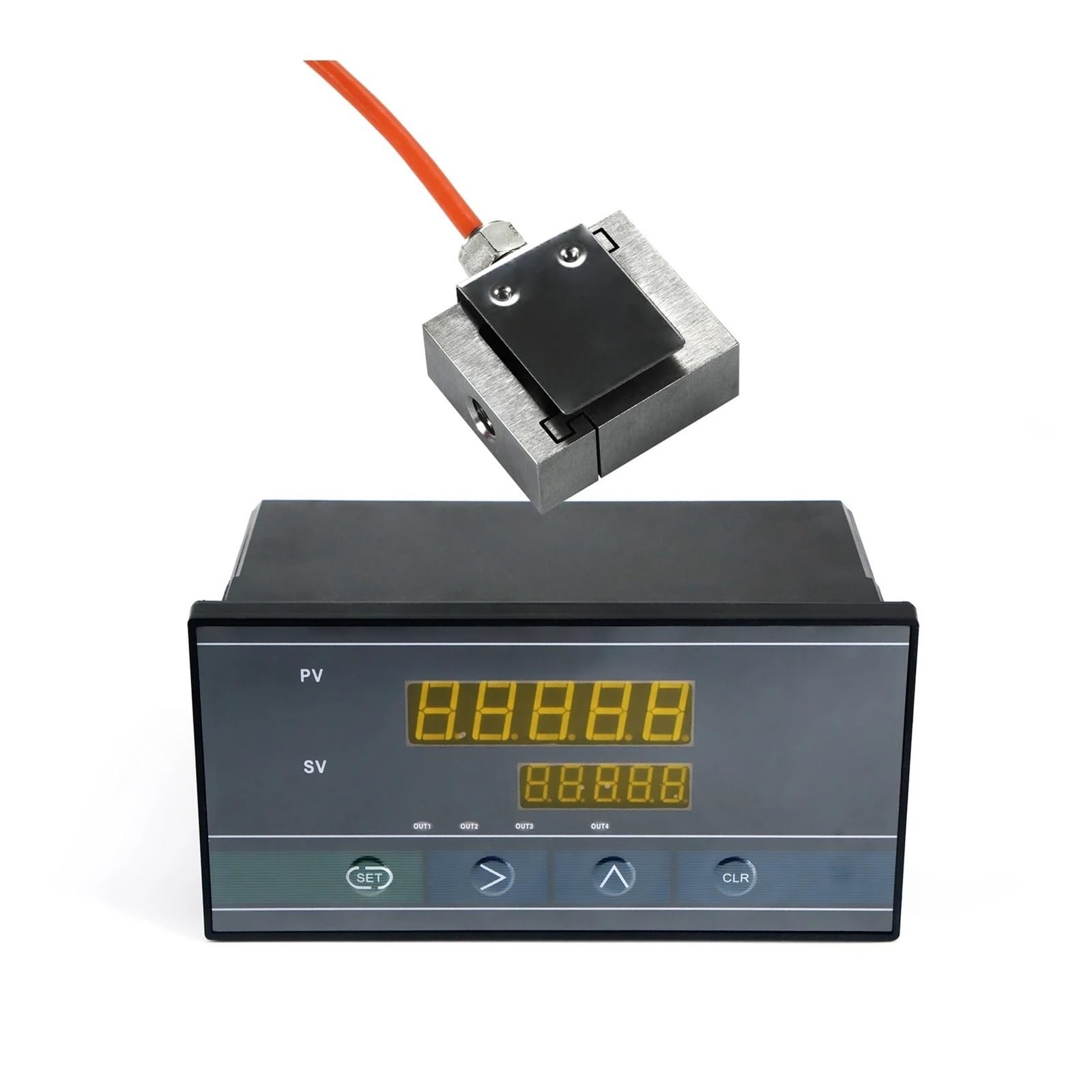 Load Cell 0-20KG Weight Sensor+Indicator Display,Test Tension and Compression Force Weight Pressure Sensor