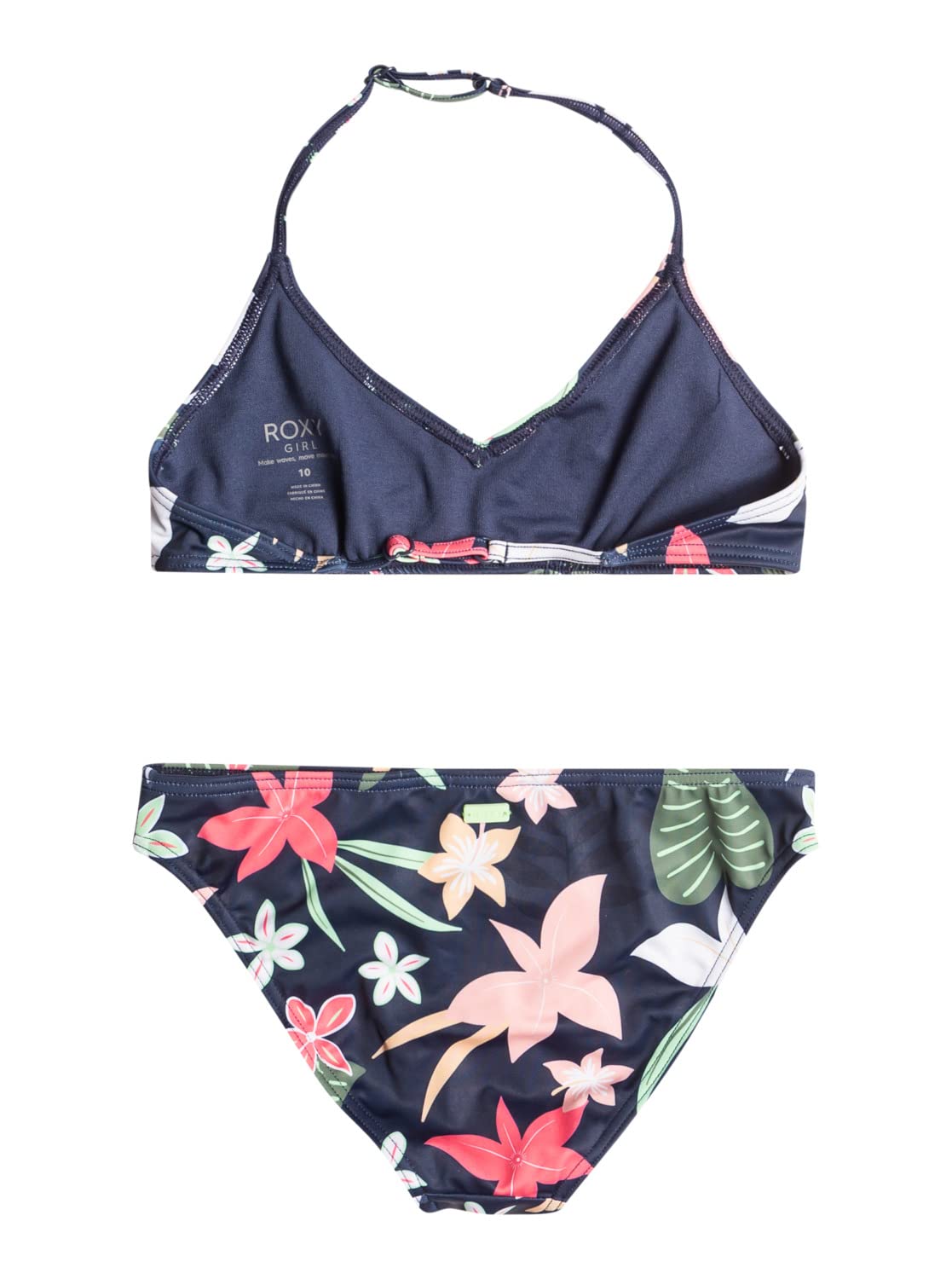 Roxy Vacay for Life Tri Bra Set Parte Superiore del Bikini Bambine e Ragazze (Pacco da 1)