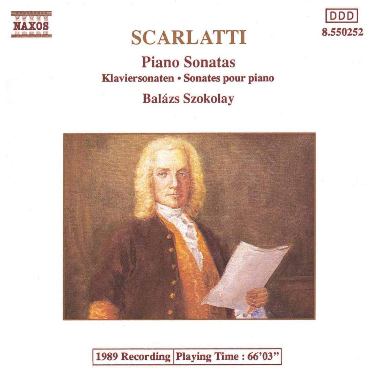 Domenico Scarlatti [Audio CD]