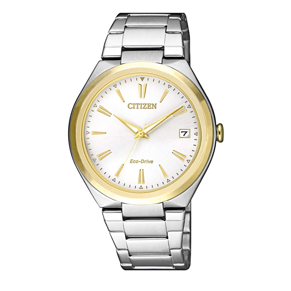 Citizen レディースEco-Drive FE6024-55B 腕時計 Amazon.co.jp: Citizen Women's Eco-Drive FE6024-55B Silver