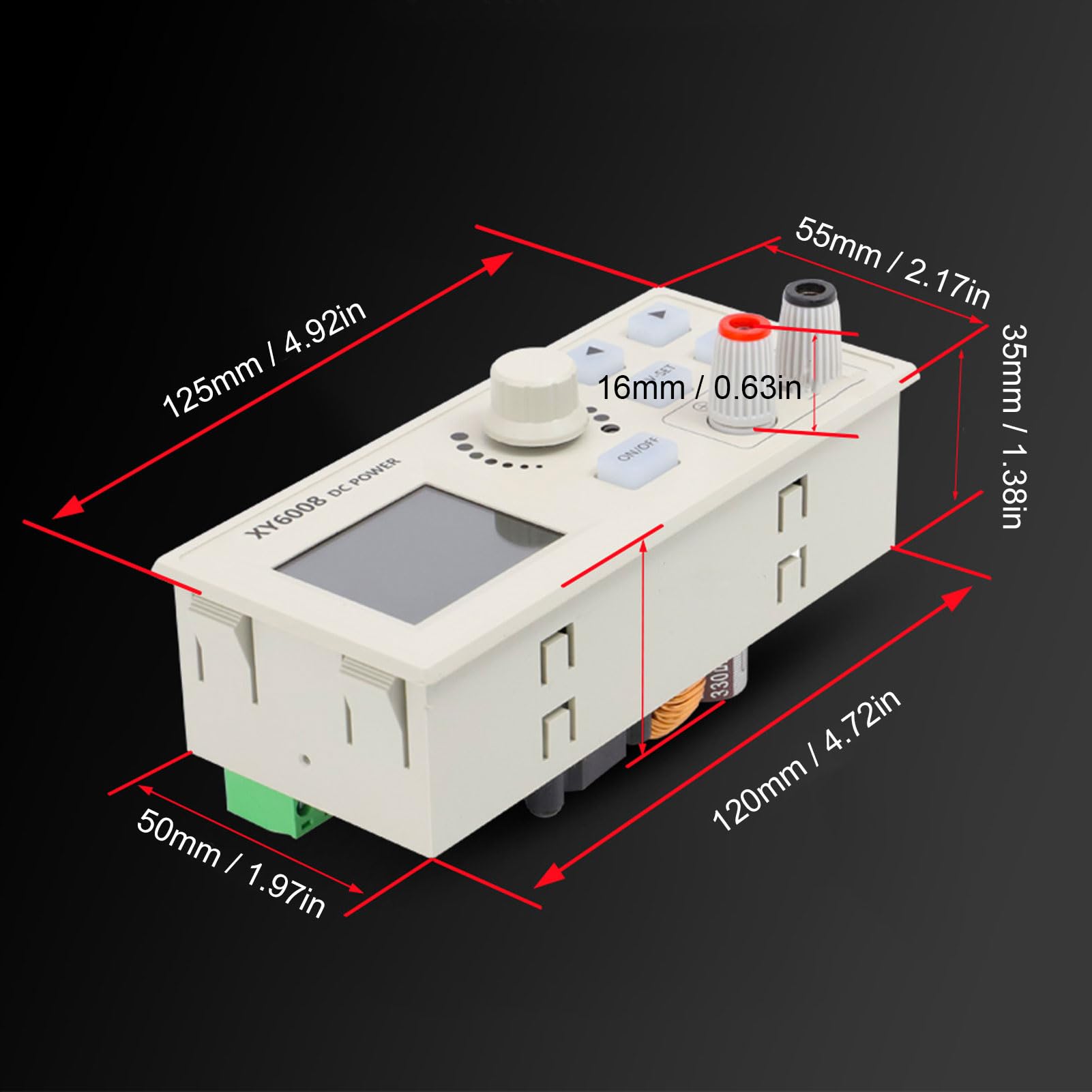 Fuente de alimentación regulada por CC CNC Potente salida ajustable para laboratorio LED