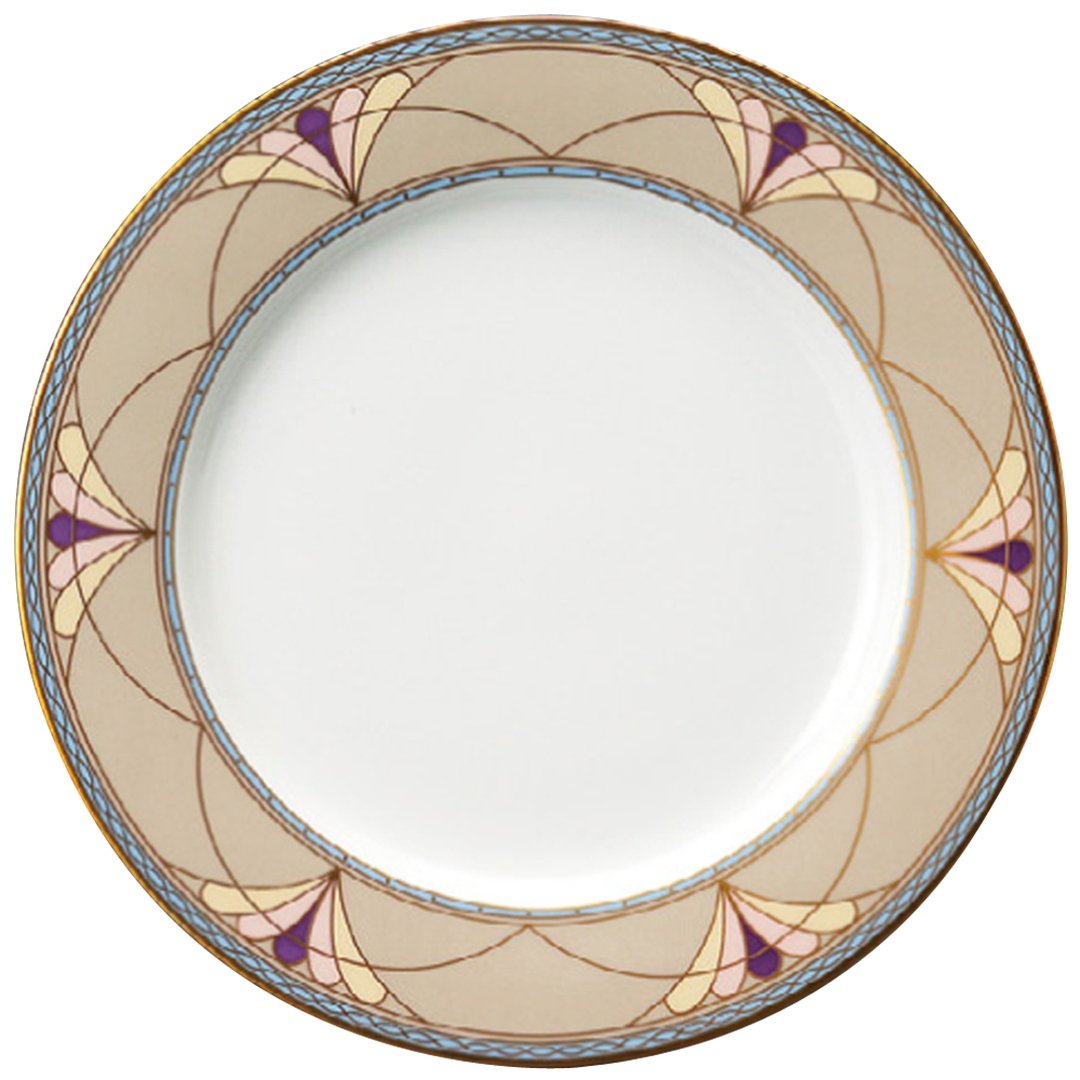 山下工芸(Yamashita kogei) Yamasita Craft 11618080 Bijo Purple 9 Meat Dish, 9.3 x 9.3 inches (23.5 x 23.5 cm)