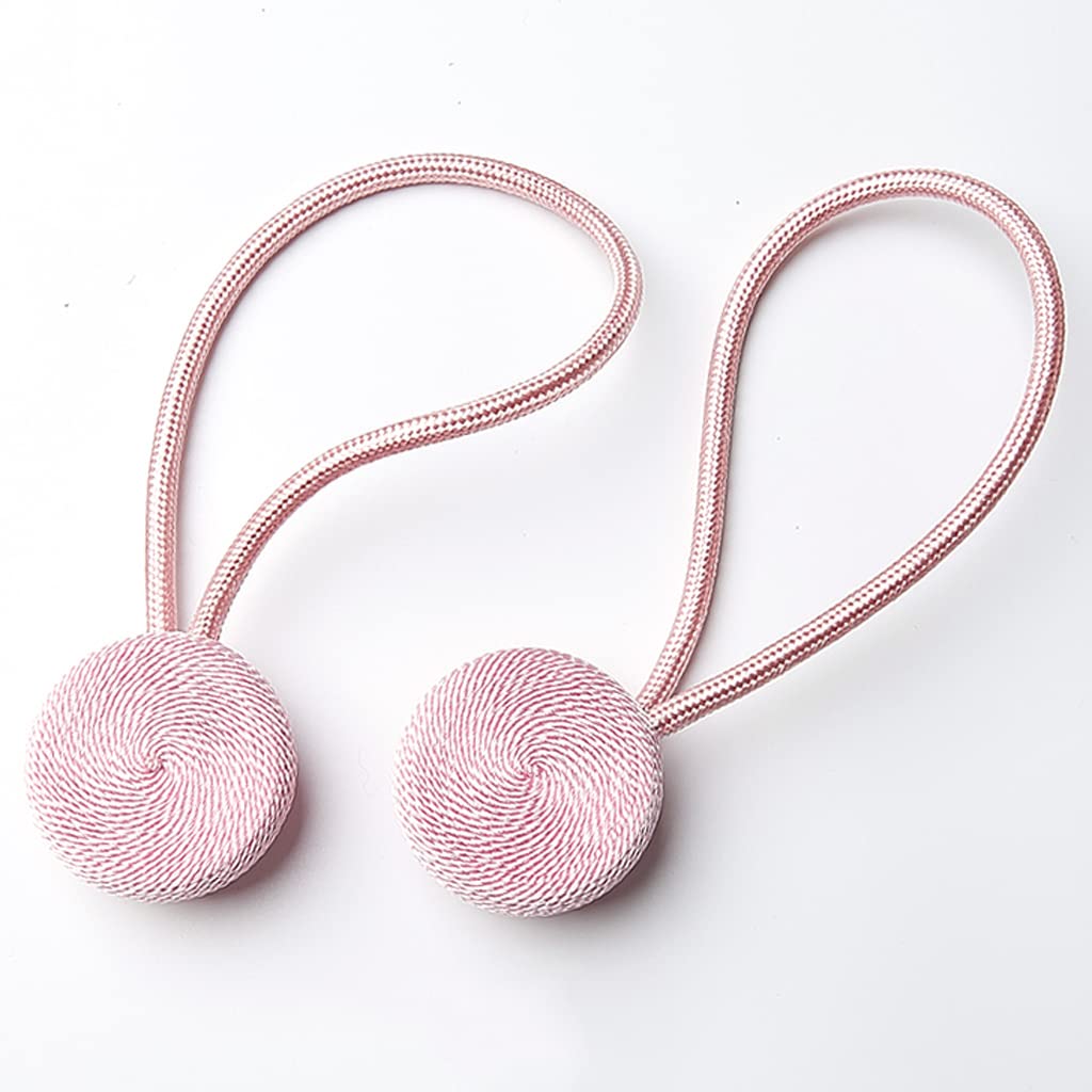 Lot de 2 embrasses de Rideaux magnétiques, Jolis Clips de Boucle de Rideau décoratifs à la Mode pour Chambre à Coucher, Salon, Salle à Manger.