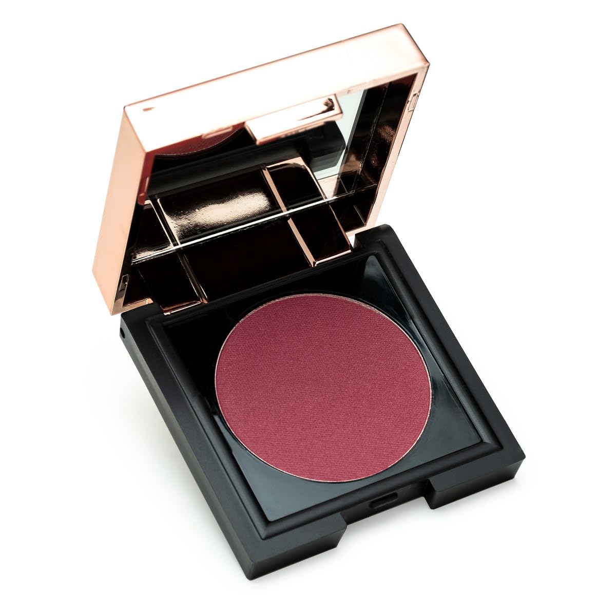 Kandi Koated Chic to Chic [Bashful] Warm Plum Blush in Rose Gold Compact, Intense Color Blush by Kandi Burruss | Paraben-Free, Cruelty-Free | Beauty & Makeup