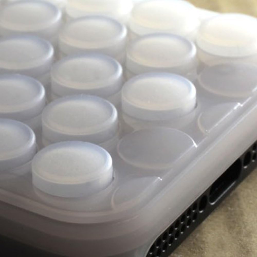 Choize Decompression Puchi Puchi Bubble Shell for Iphone 4/4s (White)