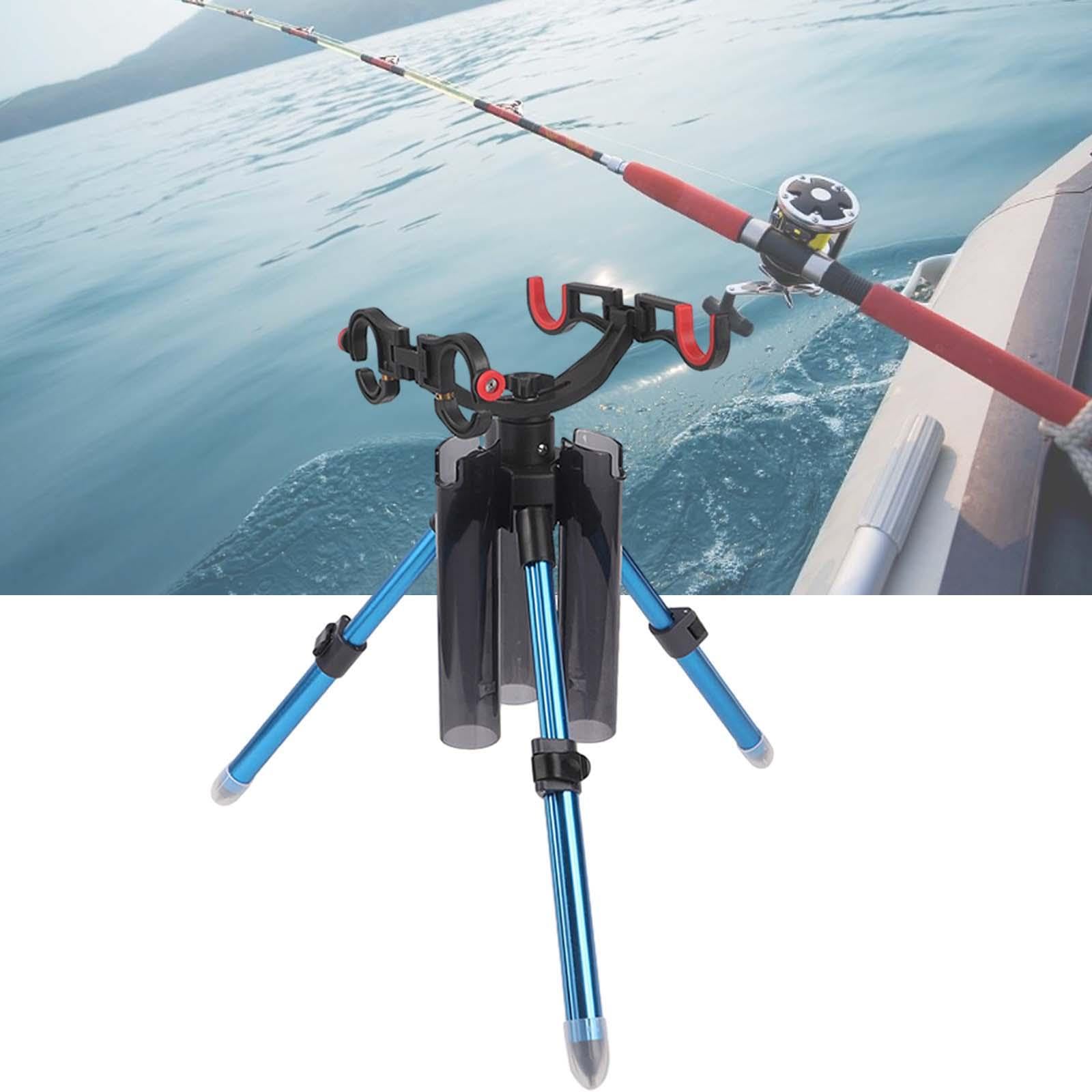 Supporto per Canna da Pesca Pieghevole per Barca, Kayak, Yacht, Nave, Portatile, Regolabile, Stabile per giornate di Successo, Supporto per treppiede Pieghevole,