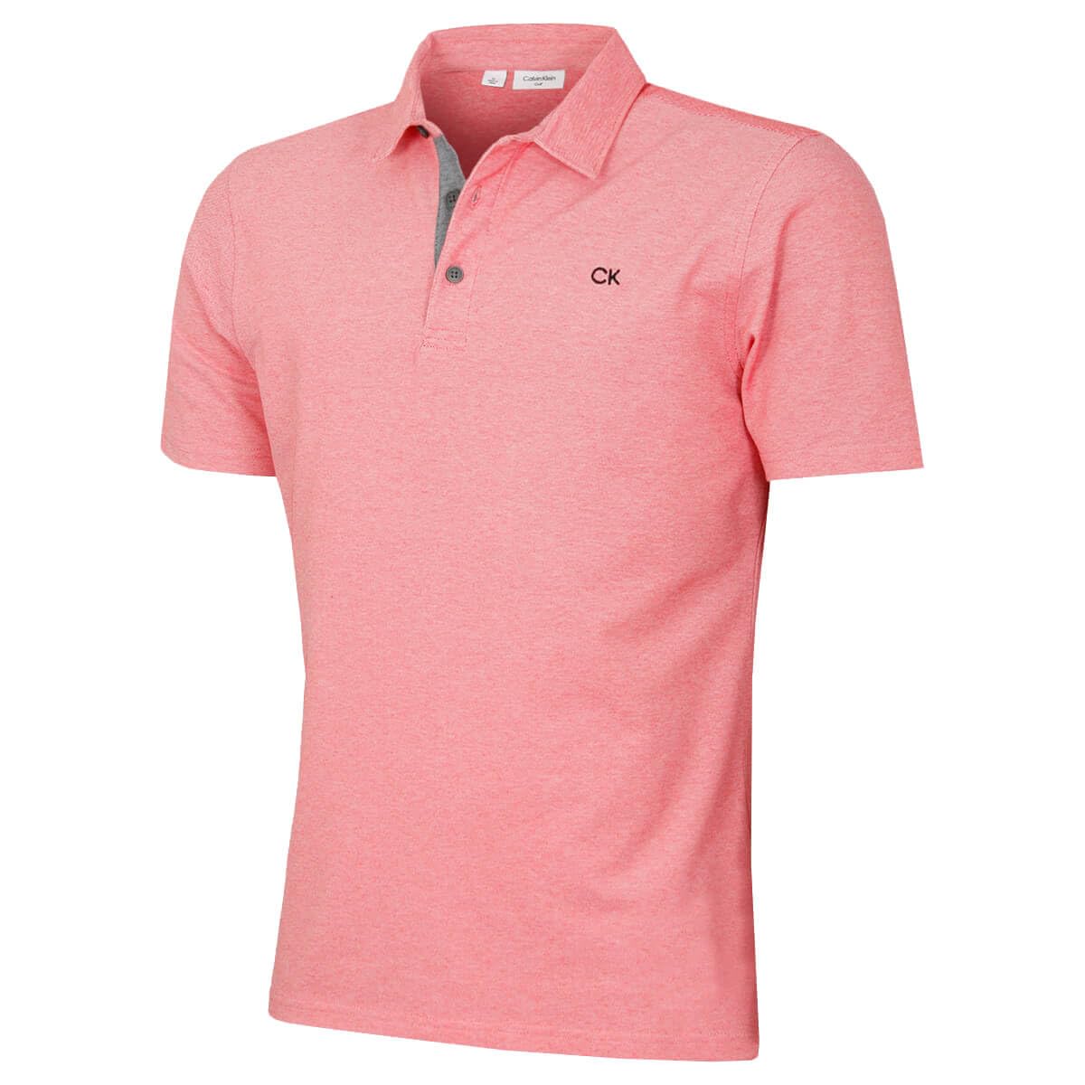 Calvin Klein Men's Coral Prep Campus Oxford Polo Shirt - Xxxxxl