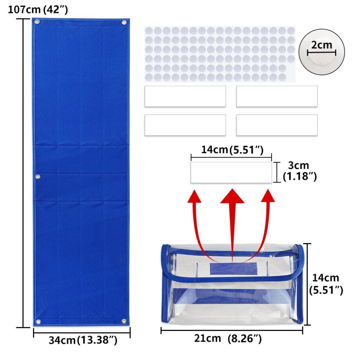 HOODANCOS Wall Hanging Kids Visual Schedule Board Safe Flannel Routine Chart for Toddler Home School