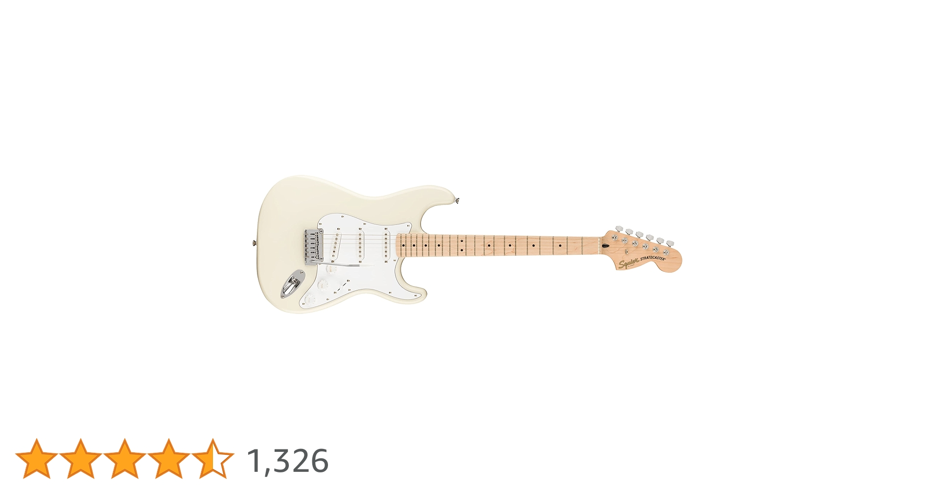 Fender Squier Affinity Strat Maple Olympic White 378002505