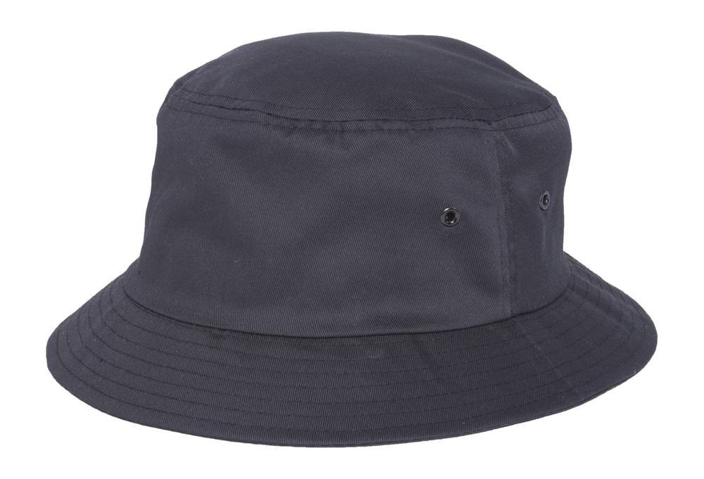 Twill Bucket Hat (Various Size and Color), Black - Small