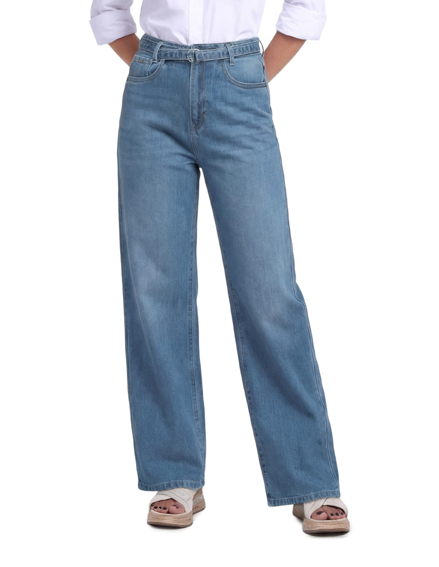 u.s. polo assn. High Rise Straight fit Jeans-picture-10
